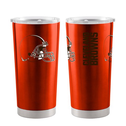 Cleveland Browns Travel Tumbler 20oz Ultra Orange
