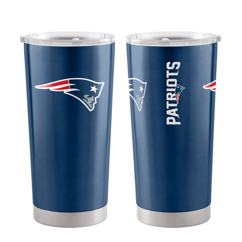 New England Patriots Travel Tumbler 20oz Ultra Navy