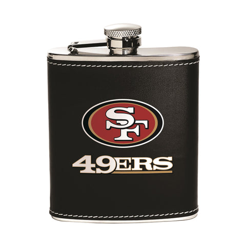 San Francisco 49ers Flask - Stainless Steel