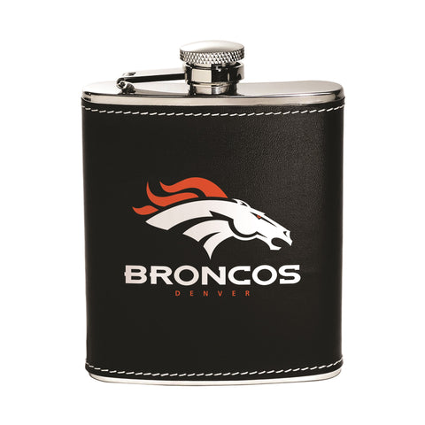 Denver Broncos Flask - Stainless Steel