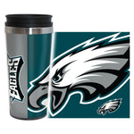 Philadelphia Eagles Travel Mug 14oz Full Wrap Style Hype Design