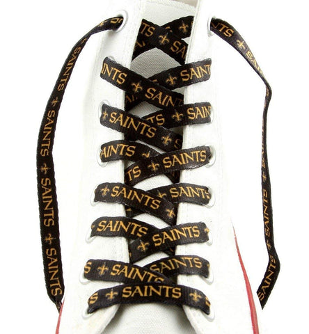 New Orleans Saints Shoe Laces - 54"