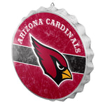 Arizona Cardinals Sign Bottle Cap Style Distressed
