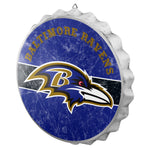 Baltimore Ravens Sign Bottle Cap Style Distressed