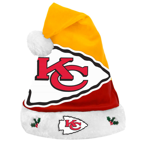 Kansas City Chiefs Santa Hat Basic Design 2018