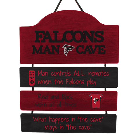 Atlanta Falcons Sign Wood Man Cave Design