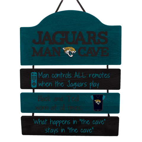 Jacksonville Jaguars Sign Wood Man Cave Design