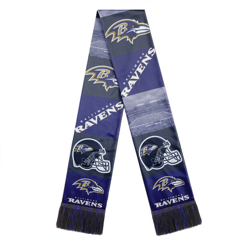 Baltimore Ravens Scarf Printed Bar Design