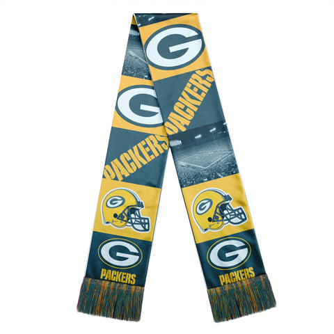 Green Bay Packers Scarf Printed Bar Design