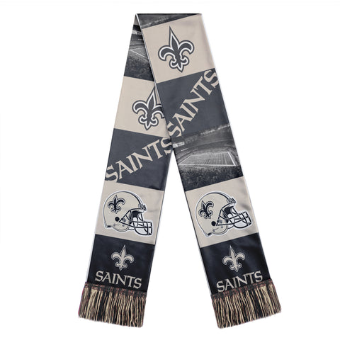 New Orleans Saints Scarf Printed Bar Design