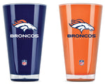 Denver Broncos Tumblers - Set of 2 (20 oz)