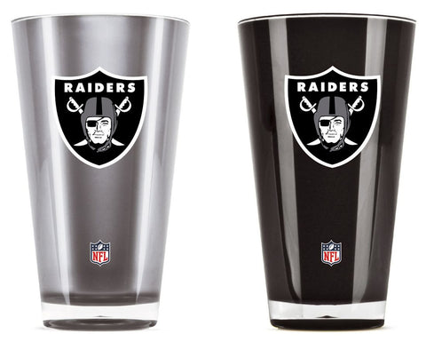 Oakland Raiders Tumblers - Set of 2 (20 oz)