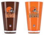 Cleveland Browns Tumblers - Set of 2 (20 oz)