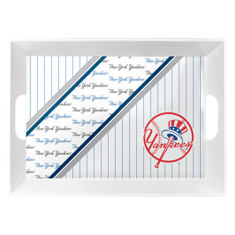 New York Yankees Melamine Serving Tray 18X12X3
