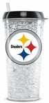 Pittsburgh Steelers Crystal Freezer Tumbler