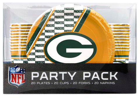 Green Bay Packers Party Pack 80 Piece