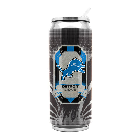 Detroit Lions Stainless Steel Thermo Can - 16.9 ounces