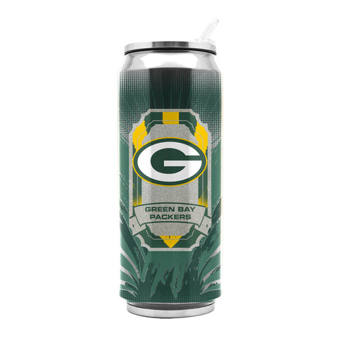 Green Bay Packers Stainless Steel Thermo Can - 16.9 ounces