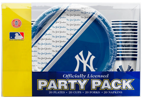 New York Yankees Party Pack 80 Piece