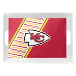 Kansas City Chiefs Serving Tray 18x12x3 Melamine