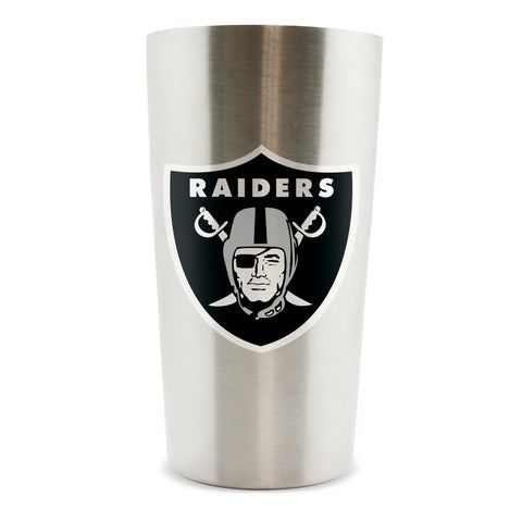 Oakland Raiders Thermo Cup 14oz Stainless Steel Double Wall