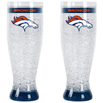Denver Broncos Pilsner Crystal Freezer Style