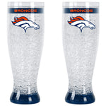 Denver Broncos Pilsner Crystal Freezer Style