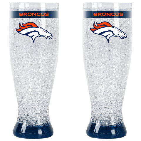 Denver Broncos Pilsner Crystal Freezer Style