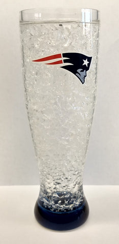 New England Patriots Pilsner Crystal Freezer Style