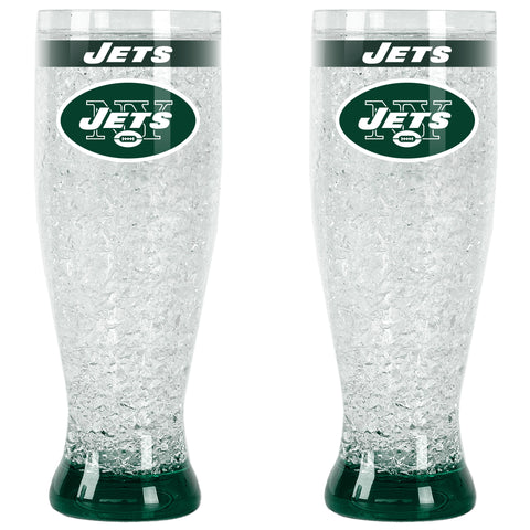 New York Jets Pilsner Crystal Freezer Style