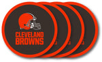 Cleveland Browns 4 Pack Coaster Set