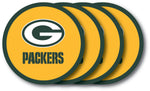 Green Bay Packers Coaster 4 Pack Set