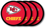 Kansas City Chiefs Coaster 4 Pack Set