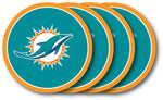 Miami Dolphins Coaster 4 Pack Set