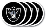 Oakland Raiders Coaster 4 Pack Set