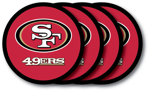 San Francisco 49ers Coaster 4 Pack Set