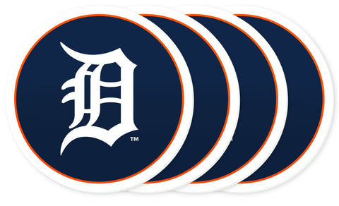 Detroit Tigers Coaster Set - 4 Pack