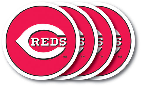 Cincinnati Reds Coaster Set - 4 Pack
