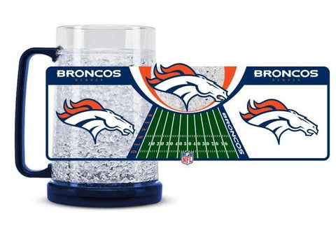 Denver Broncos Crystal Freezer Mug