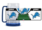 Detroit Lions Crystal Freezer Mug