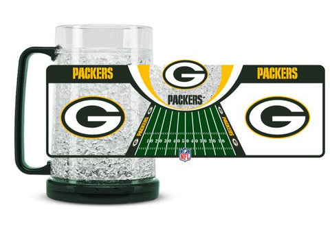 Green Bay Packers Crystal Freezer Mug