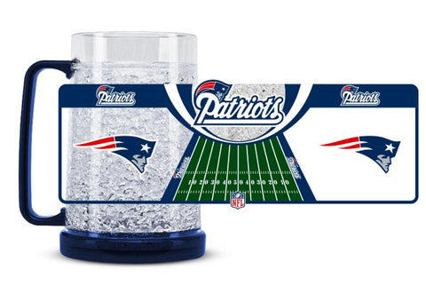 New England Patriots Crystal Freezer Mug