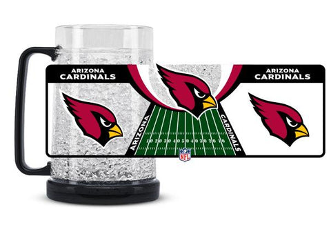 Arizona Cardinals Crystal Freezer Mug
