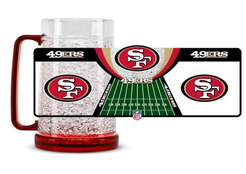 San Francisco 49ers Crystal Freezer Mug