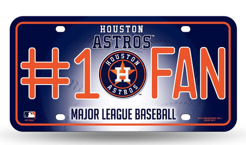 Houston Astros License Plate #1 Fan