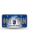 Kansas City Royals License Plate #1 Fan