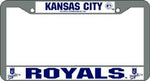 Kansas City Royals License Plate Frame Chrome
