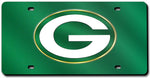 Green Bay Packers License Plate Laser Cut Green
