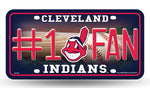 Cleveland Indians License Plate #1 Fan