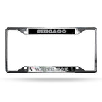 Chicago White Sox License Plate Frame Chrome EZ View